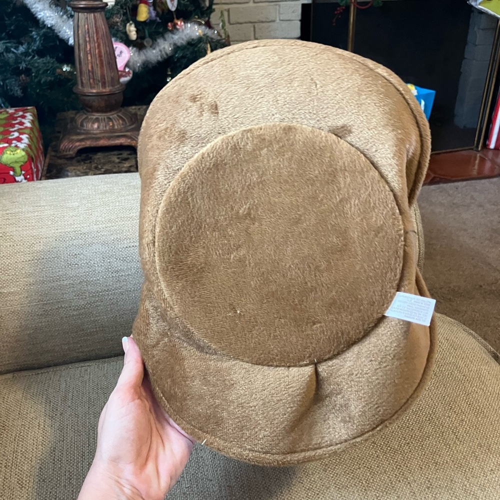 Cowboy hat basket with bandana - Picture 2 of 4